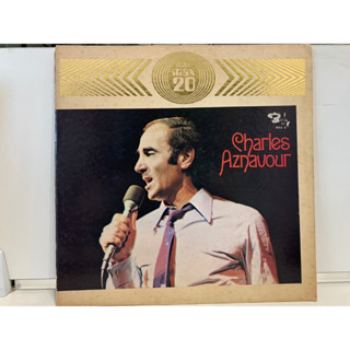 1LP Vinyl Records แผ่นเสียงไวนิล CHARLES AZNAVOUR (J2B74)