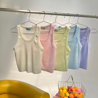 PJ Tank top (มีสีดำแล้ว) #เสื้อกล้าม 🎂🤩