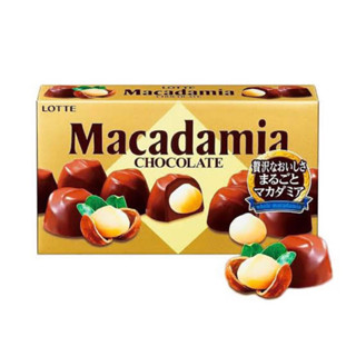 Lotte macadamia chocolate 67g. 🍫แมคคาเดเมียเคลือบช็อกโกแลต นำเข้าจากเกาหลี🇰🇷