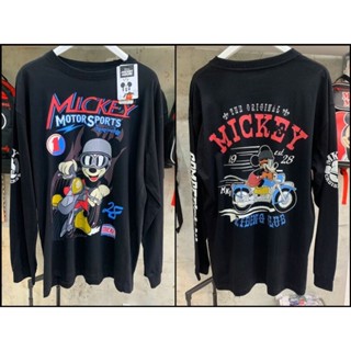 เสื้อแขนยาว ลาย Mickey mouse สีดำ (MLX-001)