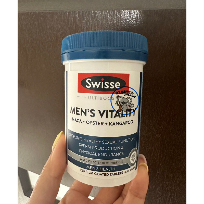 Swisse Men Vitality 120 เม็ด