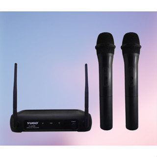 TNK ไมค์โครโฟนไร้สาย ไมค์ลอบคู่ YUGO YG-668 V2 PROFESSIONAL WIRELESS MICROPHONE