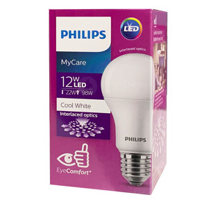 Philips หลอดไฟฟิลิปส์ LED Bulb MyCare 12W E27 (รุ่นใหม่ Eye Comfort ถนอมสายตา)