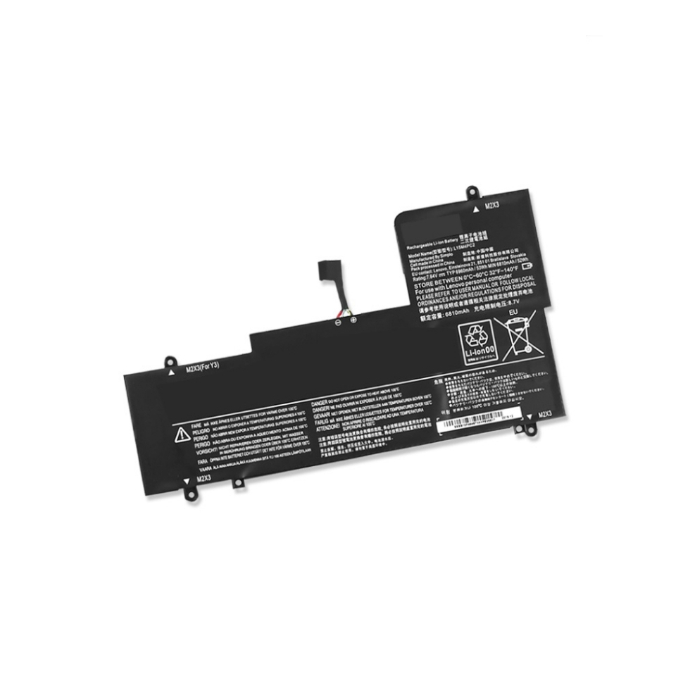 Battery Notebook L15L4PC2 L15M4PC2 5B10K90802 Lenovo Yoga 710-14ISK 710-11 7.6V 53Wh 6960mAh