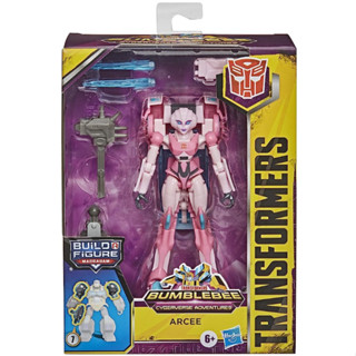 Transformers Bumblebee Cyberverse Adventures Deluxe Arcee Action Figure สำหรับเด็กอายุ 8 ปีขึ้นไป