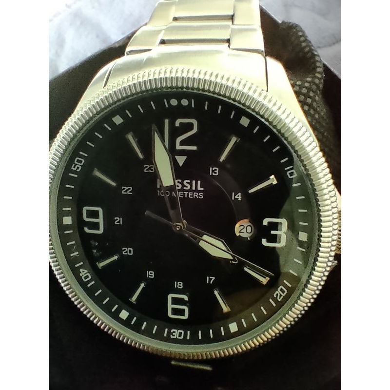 นาฬิกา FOSSIL มือสอง สภาพดี นำเข้า stainless steel