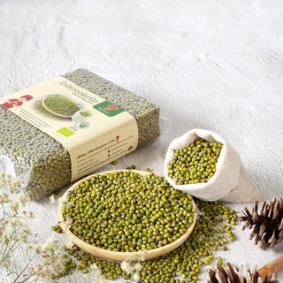 ถั่วเขียวออแกนิค 2-5 kg. ถั่วเขียวอินทรีย์ ปลอดภัยจากสารเคมี ปลูกแบบออแกนิคมีใบรับรองจากIFOAM ล้างสารพิษในตับต้านอักเสบ