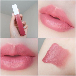 Maybelline SuperStay Matte Ink Lip #175💋 ✨ลิควิดลิปสติกเนื้อแมทที่บางเบา ไม่หนักปาก  เนื้อสีสดเกลี่ยง่าย ไม่ตกร่อง