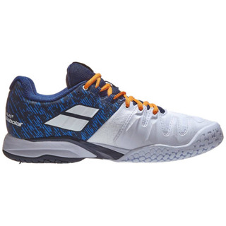 Babolat Propulse Blast Mens All Court  รองเท้าเทนนิสผู้ชาย (สีขาว/น้ำเงินเข้ม)