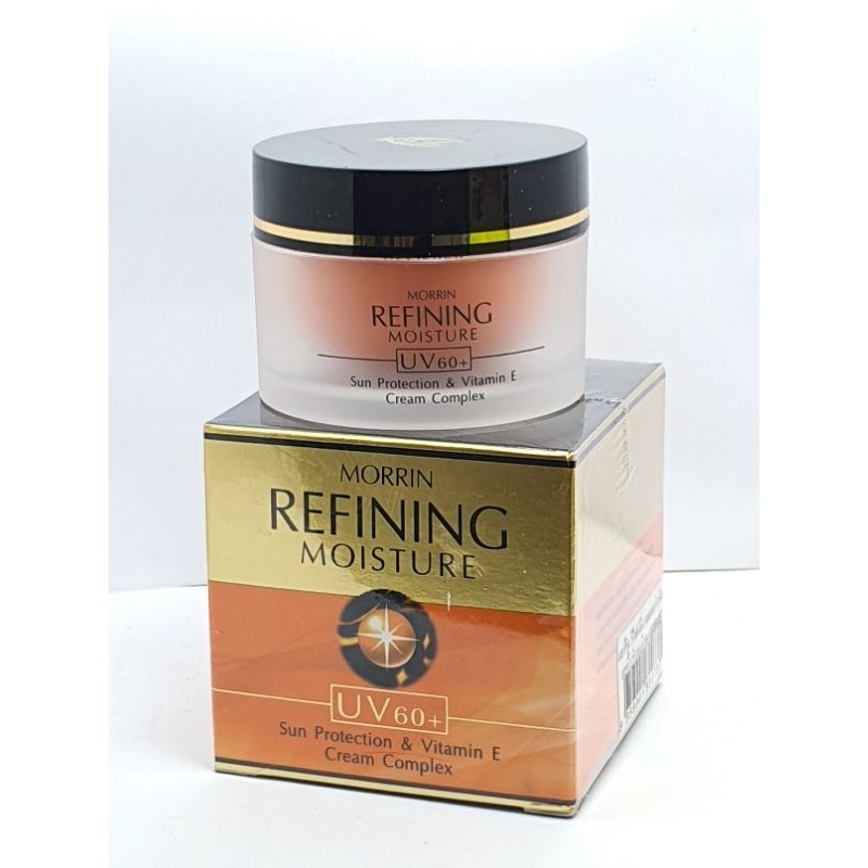morrin refining moisture sun protection and vitamin e cream complexครีมบำรุงผิวหน้าและกันแดดในตัวรุ่นผสมวิตามินอี