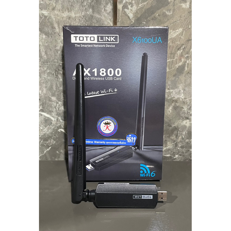 Totolink X6100UA AX1800 Wireless Dual Band US  Wi-fi 6