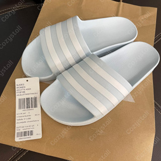 รองเท้าแตะ Adidas Adilette Aqua ของแท้ มือสองใส่ครั้งเดียว