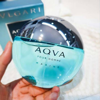 Bvlgari Aqva marine pour homme edt 100ML กล่องเทสเตอร์/กล่องซีล (เช็คสต้อคทางแชทก่อนทำรายการนะคะ)