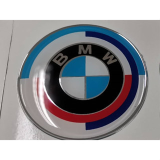 สติ๊กเกอร์ เทเรซิ่นนูน อย่างดี วงกลม โลโก้ BMW รุ่นใหม่ บีเอ็มดับบลิว logo ติดรถ ติดหน้ารถ แต่งรถ สวย กลม ใหม่ ติดดุมล้อ