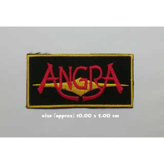 ตัวรีดติดเสื้อ Angra อาร์มรีด อาร์มปัก ตกแต่งเสื้อผ้า หมวก กระเป๋า แจ๊คเก็ตยีนส์ Hipster Embroidered Iron On Sew on