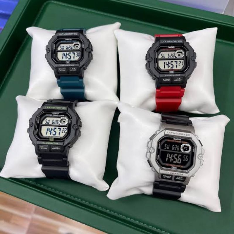 นาฬิกาข้อมือดิจิตอล CASIO WS-1400H