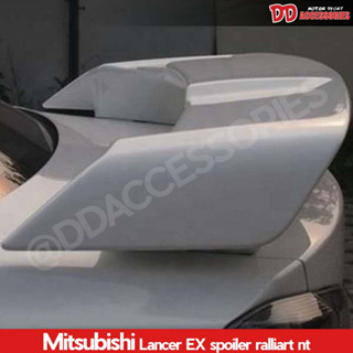 spoiler สปอยเลอร์ สปอยเลอร์หลัง Lancer Ex 2008 209 2010 2011 2012 งานดิบ ไม่ทำสี ยกสูง ทรง Ral NT