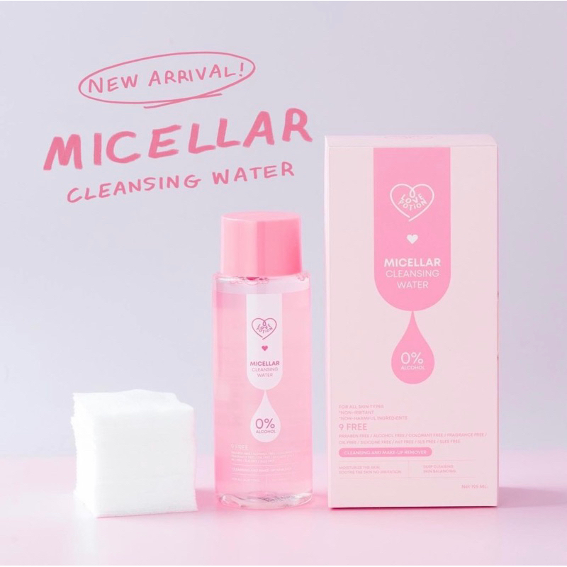 พร้อมส่ง Cleansing Water คลีนซิ่งเลิฟ ซ้อก้าด ครีนซิ่งไมเซลล่า