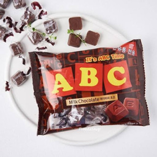 Lotte ABC milk chocolate ล็อตเต้ เอบีซี ช็อกโกแลตนม จากเกาหลี🇰🇷