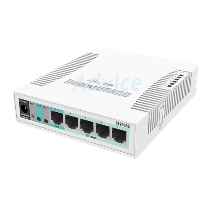 Mikrotik RB260GS Switch L2 manage 5 Port ออกใบกำกับภาษีได้