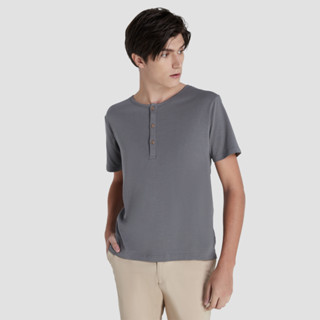 SUIT SELECT T-SHIRT Button (Gray)