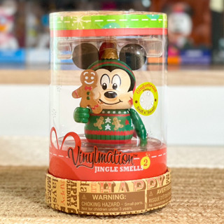 ไวนิลเมชั่น Vinylmation Jingle Smells 2 Gingerbread Mickey Mouse ลิขสิทธิ์แท้ ของสะสมมือสองญี่ปุ่น