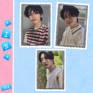 🦊 I.N - ไอเอ็น 🦊 - Stray Kids - การ์ดอัลบั้ม Photocard [แกะบั้มเอง]