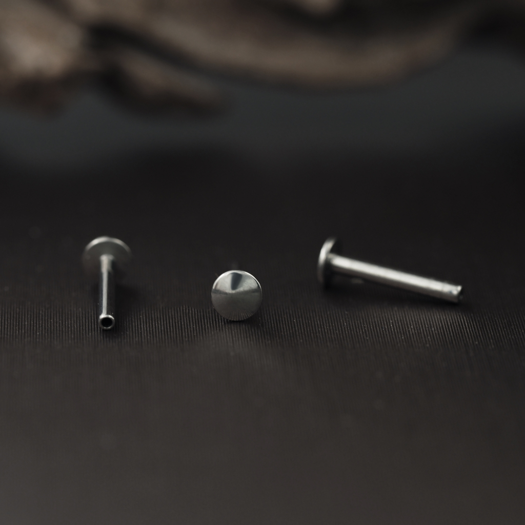 Piercingroom by Jay จิว/ต่างหู แป้นแบน สำหรับผิวแพ้ง่าย Mini Marquise Titanium เกรดการแพทย์ (ราคาต่อชิ้น) - รูปที่ 6