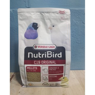 NutriBird C19 Original อาหารนกคีรีบูน,นกฟิ้นช์  (3kg.)