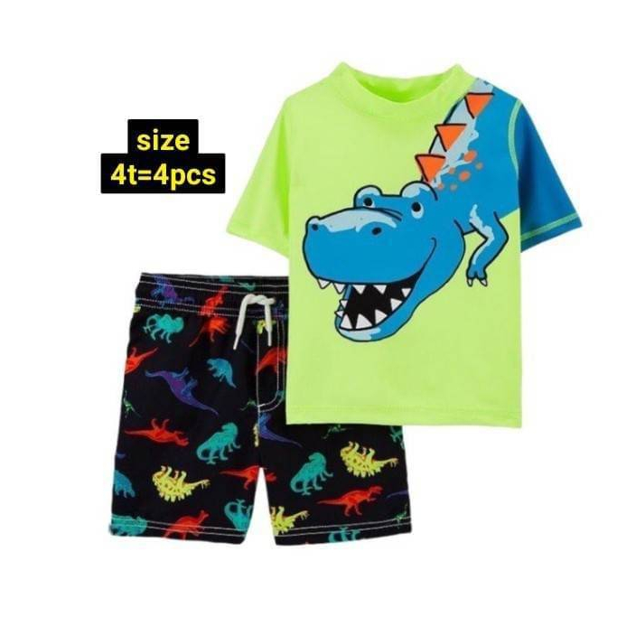 GR589 ชุดว่ายน้ำเด็กชาย  ชุดว่ายน้ำกันยูวี50++  #พร้อมส่ง