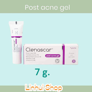 Clenascar Post Acne Gel 7g เจลใสดูแลรอยแผลจากสิว รอยแดง รอยดำ