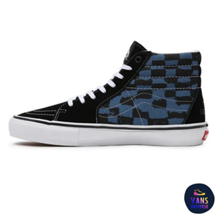 [ของแท้ ส่งฟรี จากไทย] VANS SKATE SK8-HI - (KROOKED BY NATAS FOR RAY) BLUE