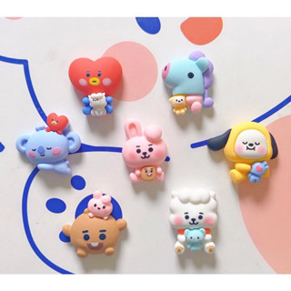 bt21 งาน diy แยกขายเป็นตัว เรซิ่น ตกแต่ง