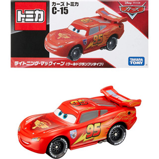 Takara Tomy Tomica Disney Cars C-15 Lightning McQueen (World Grand Prix Type)