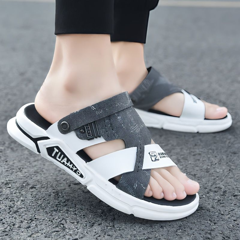 ⚡สปอตสินค้า⚡ รองเท้าแตะผู้ชาย สบาย ๆ และสะดวกสบาย รองเท้าแตะแฟชั่น ไซส์39-44