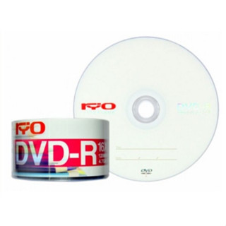 แผ่น DVD-R Ryo Pack 50  16X แผ่น ความจุ 4.7GB / 120min ความเร็วในการเขียน.16X แผ่นดีวี่ดี-อาร์ สำหรับบันทึกข้อมูล