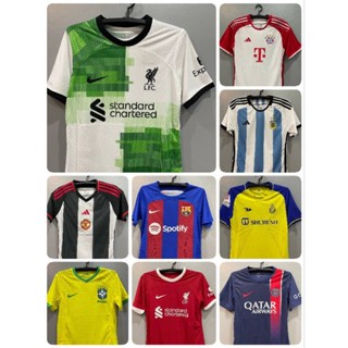 เสื้อกีฬาทุกทีมนักเตะ⚽ เนื้อผ้าเกรดพรีเมี่ยม รับประกันเนื้อผ้า