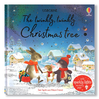 DKTODAY หนังสือ USBORNE TWINKLY TWINKLY CHRISTMAS TREE (AGE 6+ MONTHS)