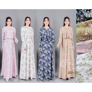 ชุดเดรส รุ่น 680-19 CAMILLA DRESS ระบายอก