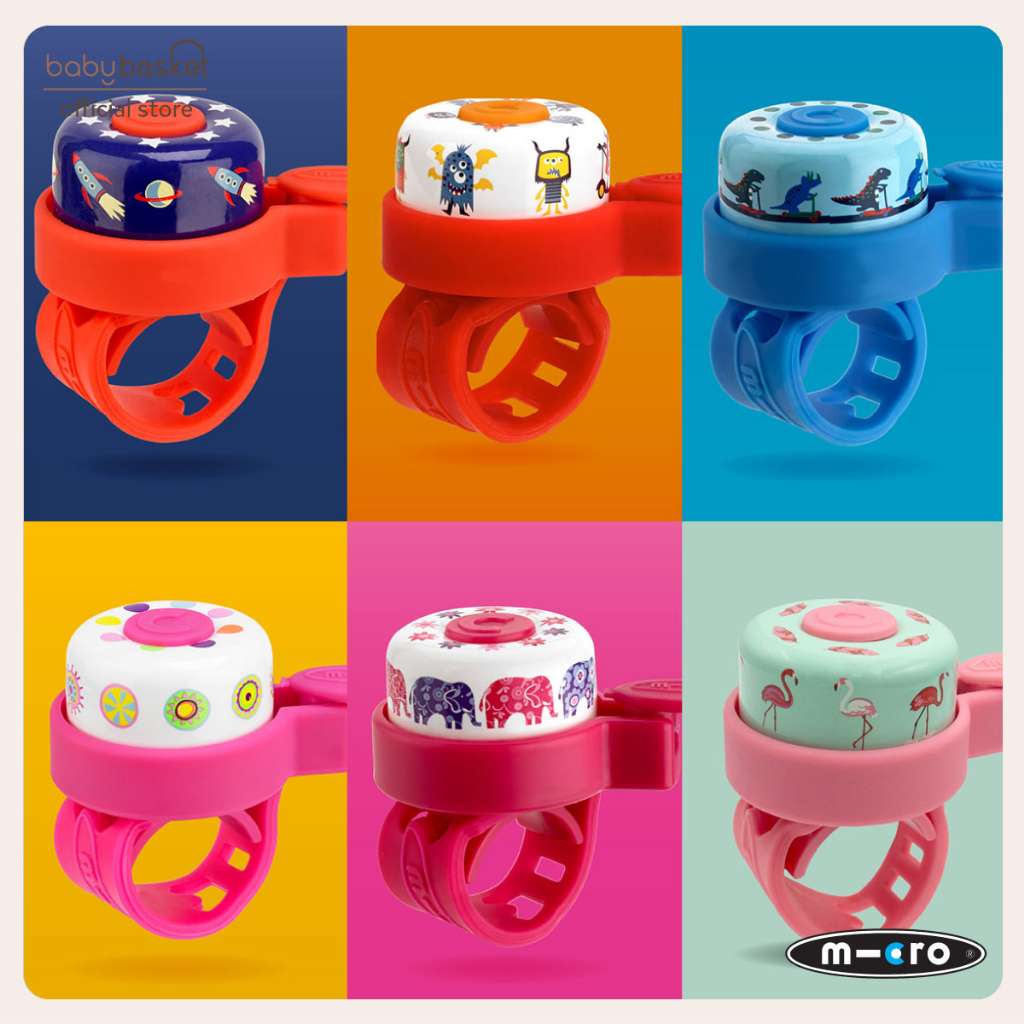 Micro Bell กระดิ่ง ลายน่ารัก สำหรับคุณหนูสำหรับติดสกูตเตอร์