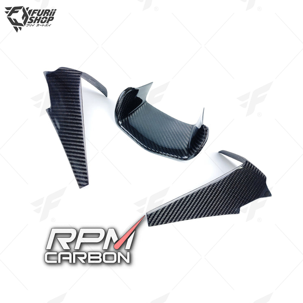 ผ้าปิดจมูก RPM Carbon AirIntake Covers : for Yamaha R1 2015-2019