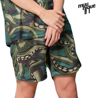 MUUNIQUE JP.Short กางเกงขาสั้น รุ่น Octopus green