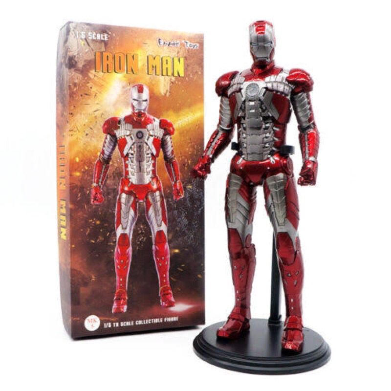 โมเดล Ironman MK5 Empire toys 1/6 30cm Iron man mark5