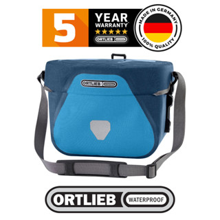 Ortlieb กระเป๋าหน้าแฮนด์จักรยาน Ultimate Six Plus ขนาด 6.5 ลิตร สีน้ำเงิน Dusk Blue - Denim