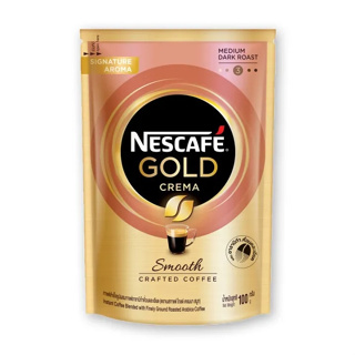 เนสกาแฟ โกลด์ เครมา สมูทคราฟ์ท ความเข้มระดับ3 ดาร์คโรสต์ 100กรัม NESCAFE GOLDCREMA SMOOTHCRAFT VOL3 DARKROAST COFFEE