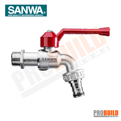 SANWA ก๊อกบอลสนาม ขนาด 1/2 นิ้ว , 3/4 นิ้ว และ 1 นิ้ว