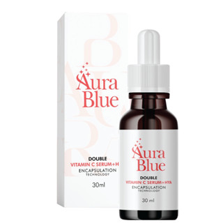 Aura Blue Double Vitamin C Serum + HYA ENCAPSULATION Technology 30ml 1 ขวด