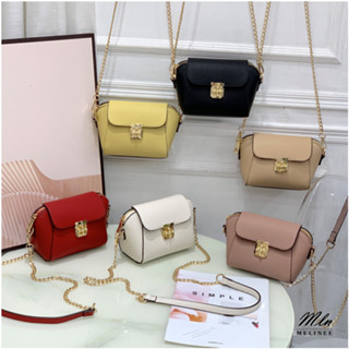 MLN bags กระเป๋าสะพายข้างสายโซ่ รุ่นElle