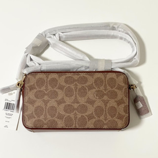 พร้อมส่ง 🇺🇸💯 Coach Shop Kira Crossbody In Colorblock Signature Canvas 843