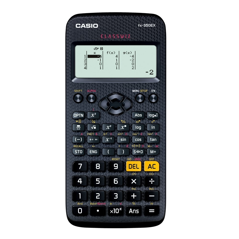 CASIO fx-350EX เครื่องคิดเลขวิทยาศาสตร์  เครื่องคิดเลข Casio FX-350EX ของใหม่  ของแท้100% ประกันศูนย